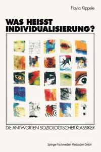 Was Heisst Individualisierung?