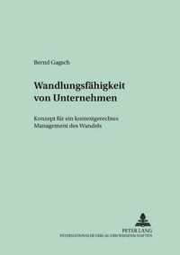 Wandlungsfaehigkeit Von Unternehmen