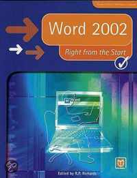 Word 2002 Right from the Start