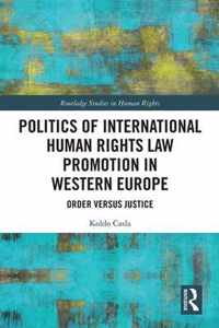 Politics of International Human Rights Law Promotion in Western Europe