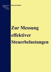 Zur Messung effektiver Steuerbelastungen