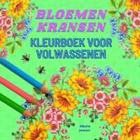 Bloemenkransen kleurboek voor volwassenen