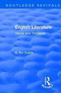 Routledge Revivals: English Literature (1962)