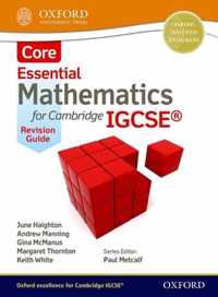 Essential Mathematics for Cambridge IGCSE Core Revision Guide