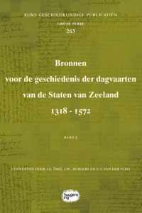 Rijks Geschiedkundige Publicatiën Grote Serie 263 -   Bronnen voor de geschiedenis der dagvaarten van de Staten van Zeeland 1318 - 1572