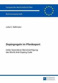 Dopingregeln Im Pferdesport