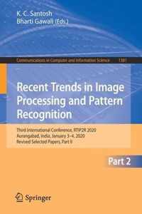 Recent Trends in Image Processing and Pattern Recognition