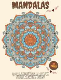 Mandalas Coloring Book Relaxation