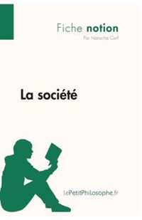 La société (Fiche notion): LePetitPhilosophe.fr - Comprendre la philosophie