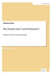 Was kommt nach Lean-Production?