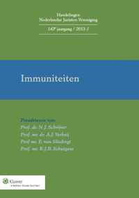 Handelingen Nederlandse Juristen-Vereniging - Immuniteiten