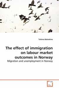 The effect of immigration on labour market outcomes in Norway