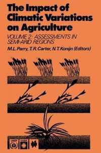 The Impact of Climatic Variations on Agriculture: Volume 2