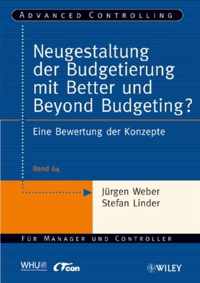 Neugestaltung der Budgetierung mit Better und Beyond Budgeting?