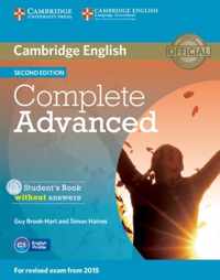 Complete Adv - second edition student's book without answers