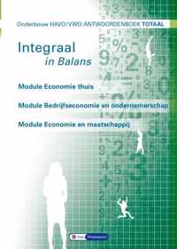 Integraal in Balans Onderbouw havo/vwo Antwoordenboek