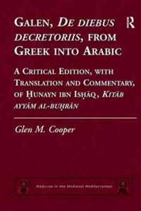 Galen, de Diebus Decretoriis, from Greek into Arabic