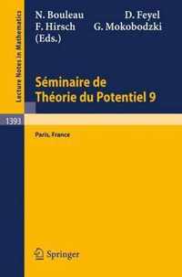 Seminaire de Theorie du Potentiel Paris