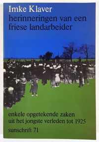 Herinneringen van een friese landarbeider