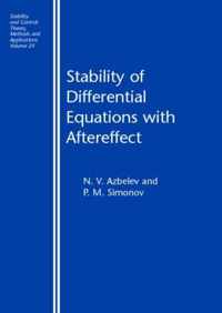 Stability of Differential Equations with Aftereffect