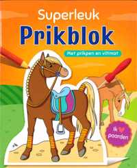 Superleuk prikblok - Ik houd van paarden