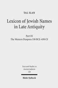 Lexicon of Jewish Names in Late Antiquity