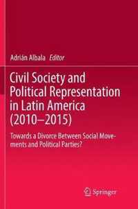 Civil Society and Political Representation in Latin America (2010-2015)