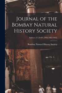 Journal of the Bombay Natural History Society; Index