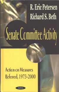 Senate Committee Activity