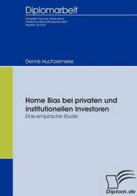 Home Bias bei privaten und institutionellen Investoren