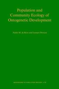 Population and Community Ecology of Ontogenetic Development