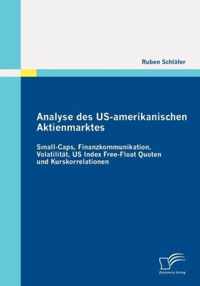 Analyse des US-amerikanischen Aktienmarktes