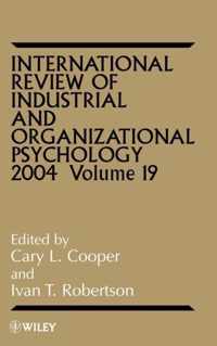 International Review Of Industrial And Organizational Psychology