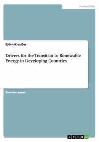 Drivers for the Transition to Renewable Energy in Developing Countries