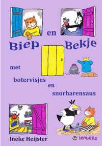 Biep en Bekje met botervisjes en snorharensaus