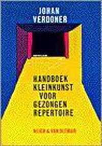 Handboek kleinkunst voor gezongen repertoire