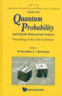 Quantum Probability And Infinite Dimensional Analysis - Proceedings Of The 29th Conference