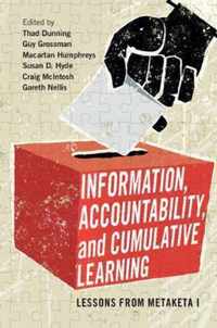 Information, Accountability, and Cumulative Learning