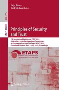 Principles of Security and Trust