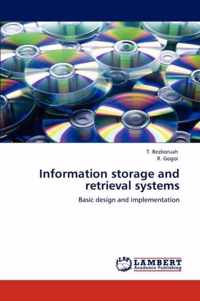 Information Storage and Retrieval Systems