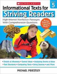 Informational Texts for Striving Readers: Grade 5