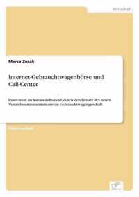 Internet-Gebrauchtwagenboerse und Call-Center