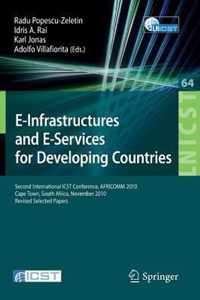 E-Infrastructure and E-Services for Developing Countries