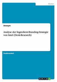 Analyse der Ingredient-Branding-Strategie von Intel (Desk-Research)