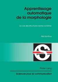 Apprentissage Automatique de la Morphologie