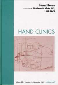 Hand Burns, An Issue of Hand Clinics