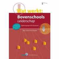 Wat werkt: Bovenschools Leiderschap - Robert J. Marzano, Timothy Waters - Hardcover (9789461180988)