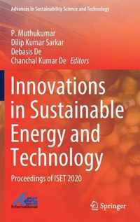 Innovations in Sustainable Energy and Technology