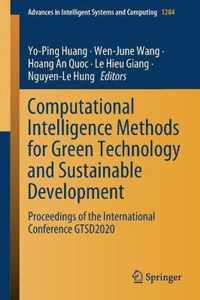 Computational Intelligence Methods for Green Technology and Sustainable Development