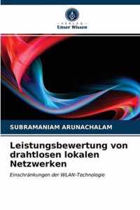 Leistungsbewertung von drahtlosen lokalen Netzwerken